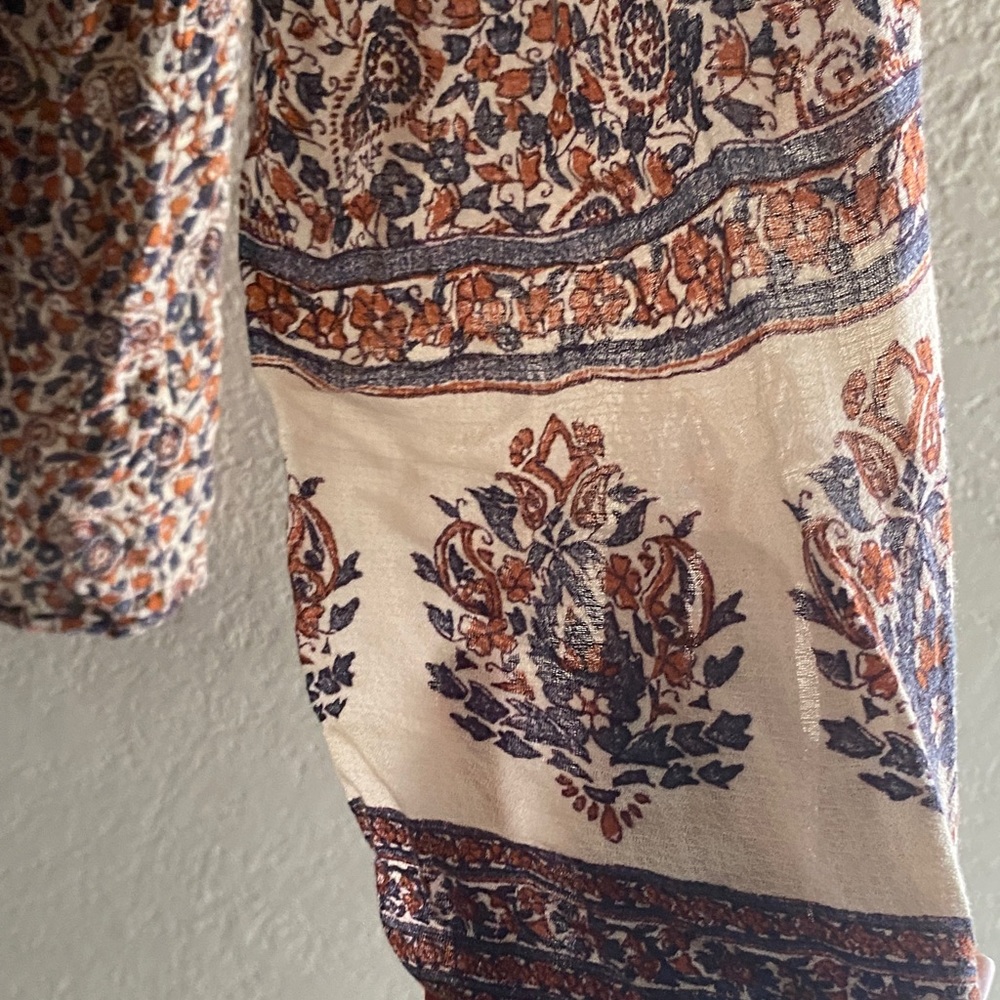 Lucky Brand Multicolor Bohemian Blouse - Picture 8 of 8